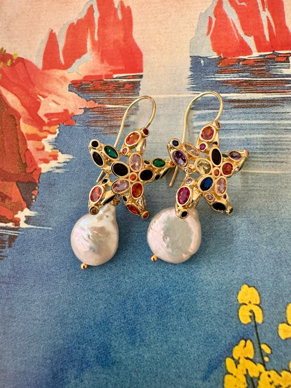Bougainvillea Café Acqua Alta Earrings