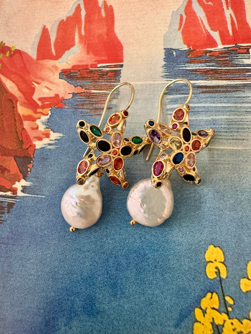 Bougainvillea Café Acqua Alta Earrings