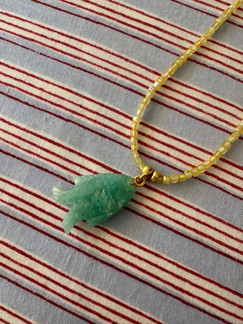 Bougainvillea Café Amazonica Necklace