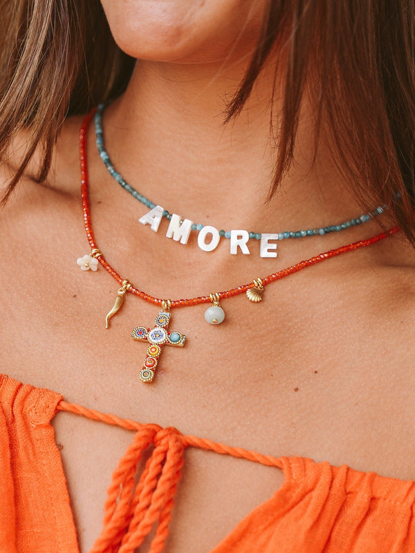 Bougainvillea Café Amore Necklace in Apatite