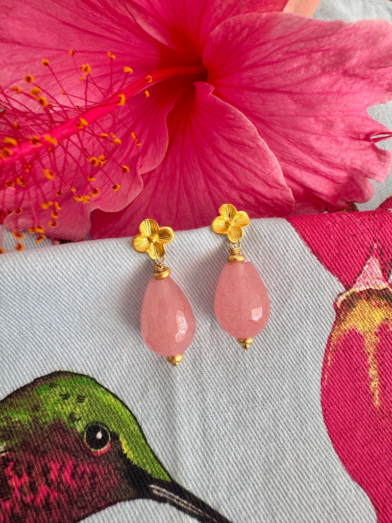 Bougainvillea Café Beija Flor Earrings