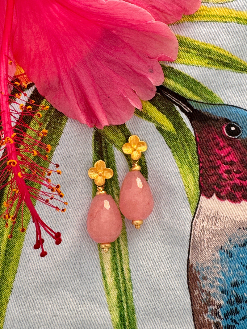 Bougainvillea Café Beija Flor Earrings