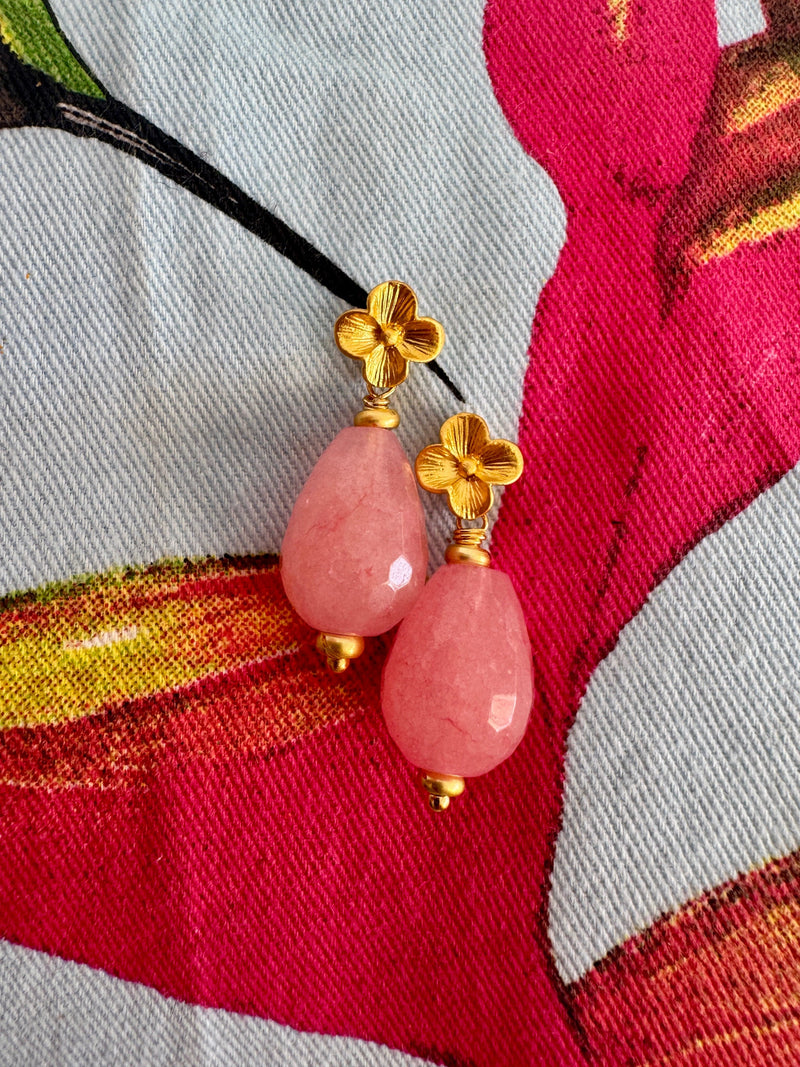 Bougainvillea Café Beija Flor Earrings