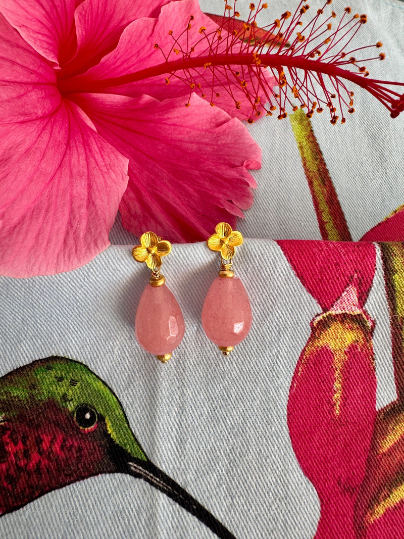 Bougainvillea Café Beija Flor Earrings