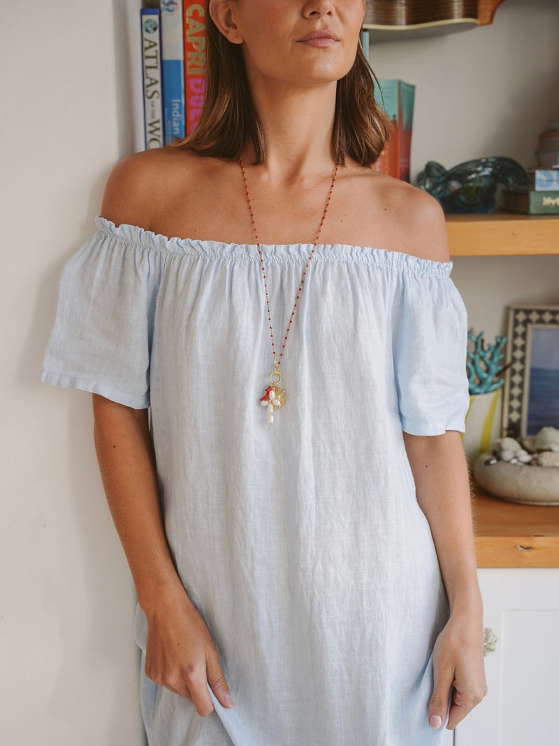 Bougainvillea Café Cacciarella Necklace