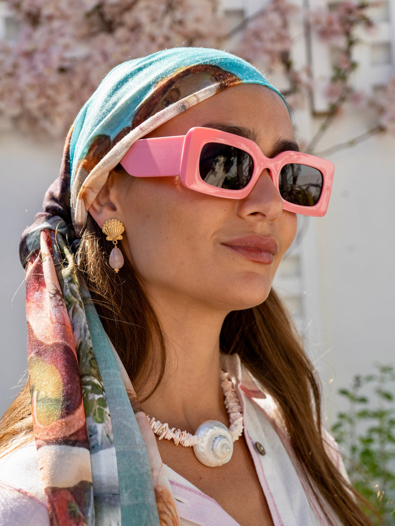 Bougainvillea Café Caletta Necklace