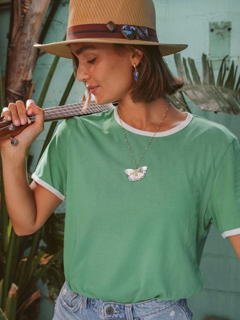 Bougainvillea Café Carioca Necklace