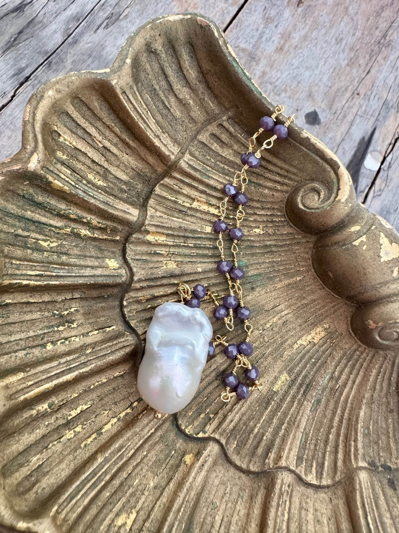 Bougainvillea Café Cometa Necklace