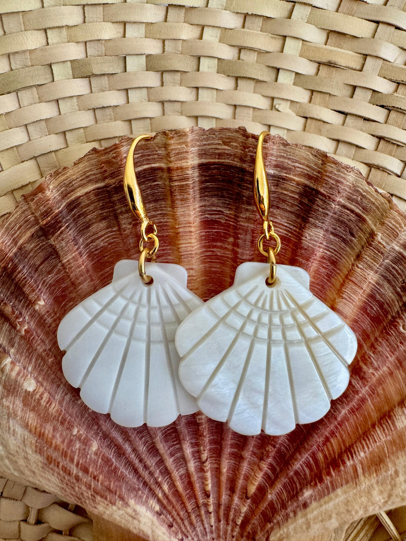 Bougainvillea Café Concha Earrings