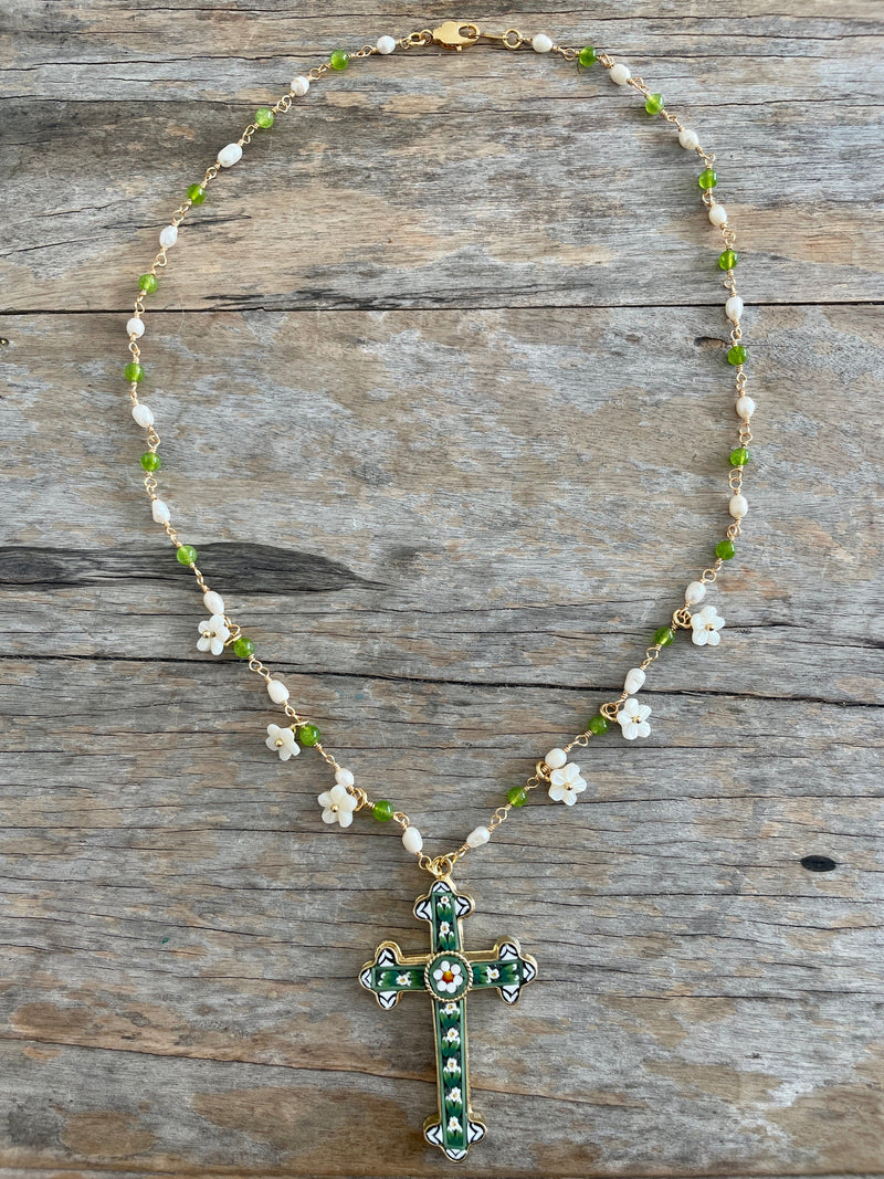 Bougainvillea Café Cosima Necklace