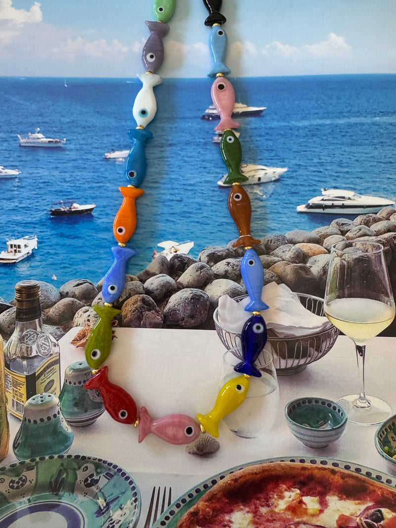 Bougainvillea Café Cousteau Necklace