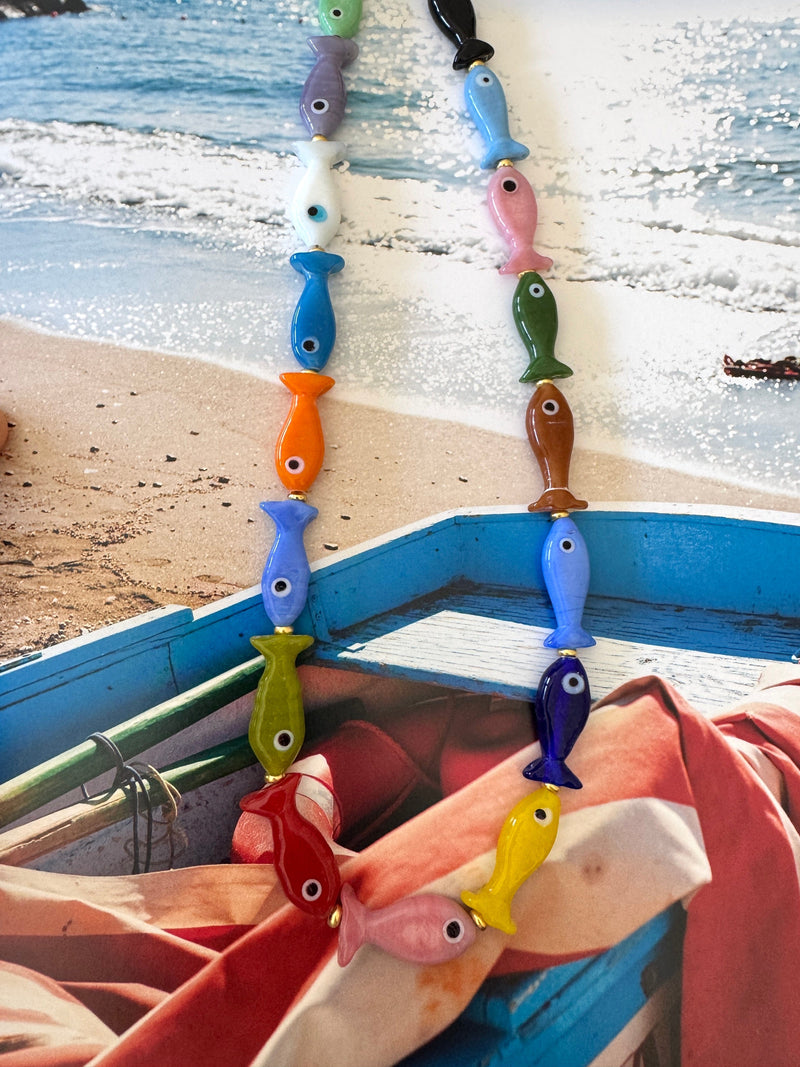 Bougainvillea Café Cousteau Necklace