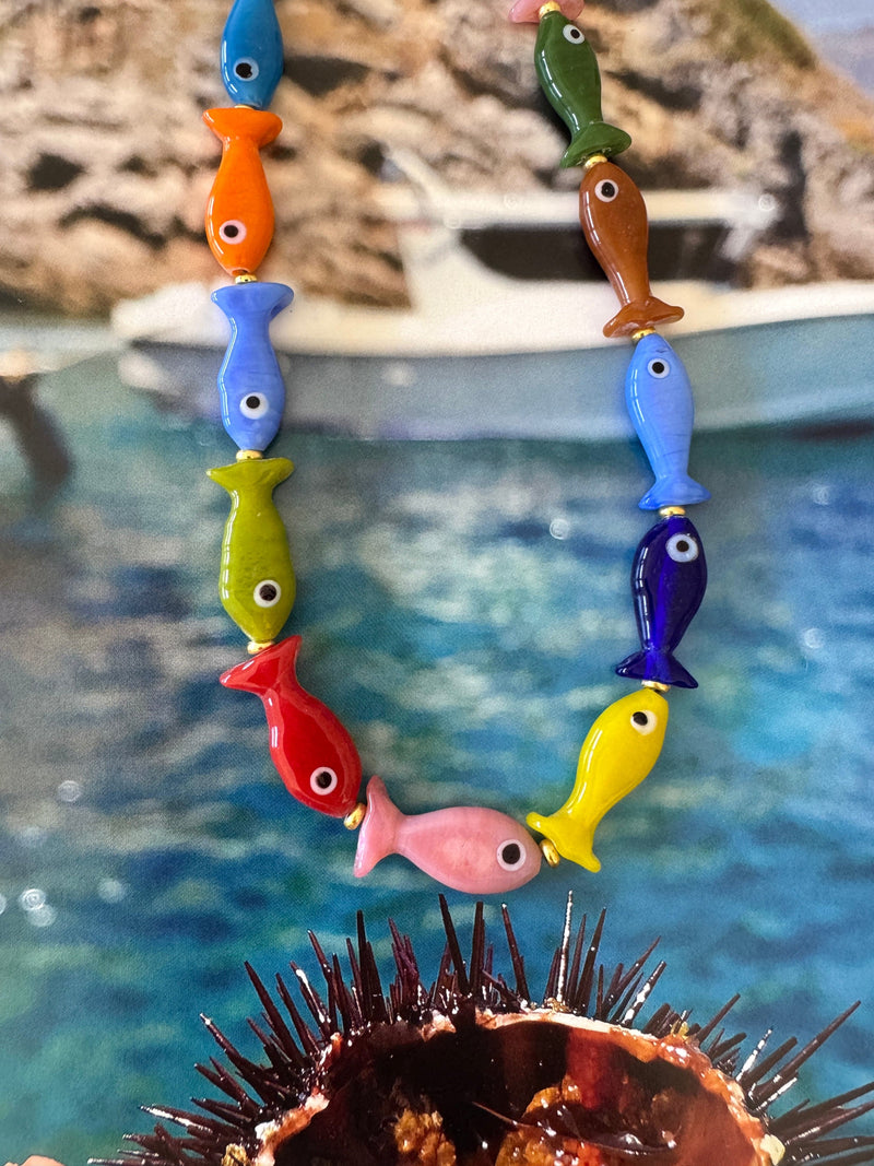 Bougainvillea Café Cousteau Necklace