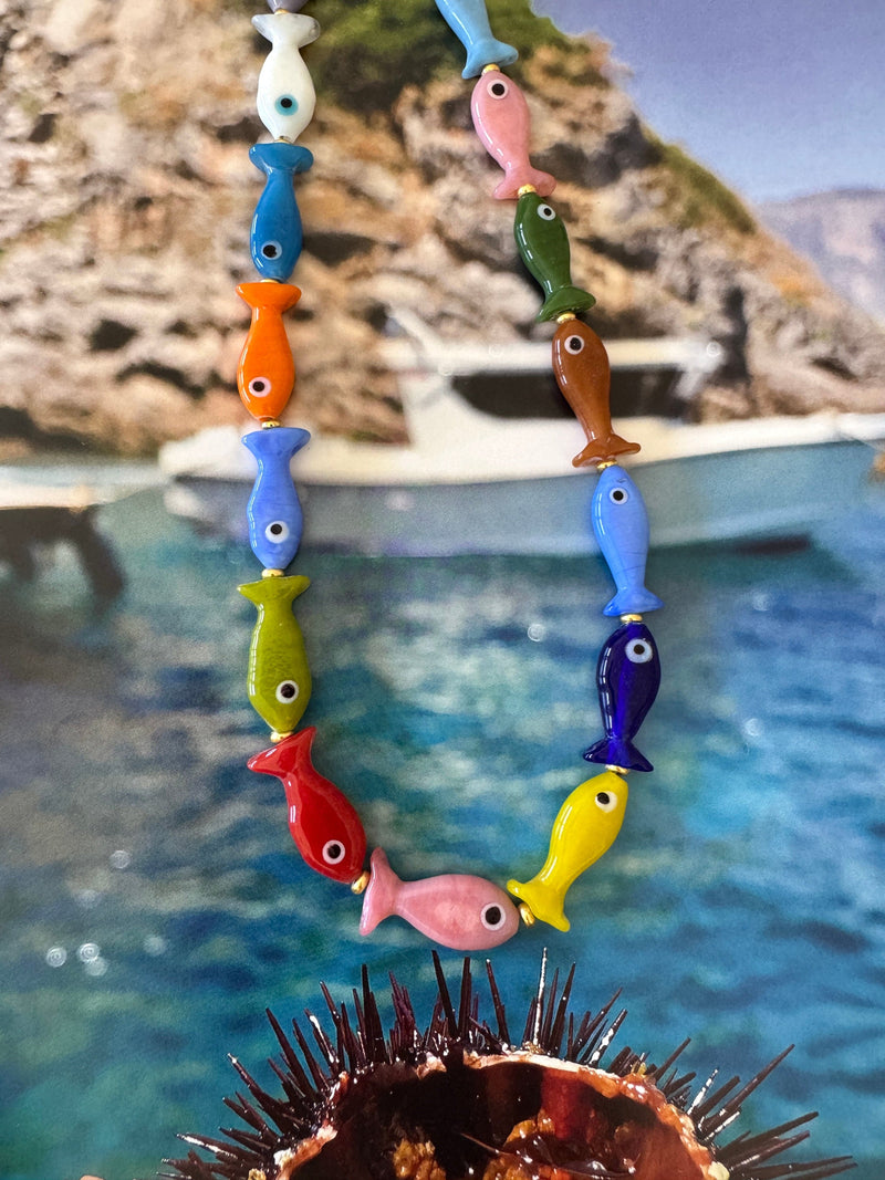 Bougainvillea Café Cousteau Necklace