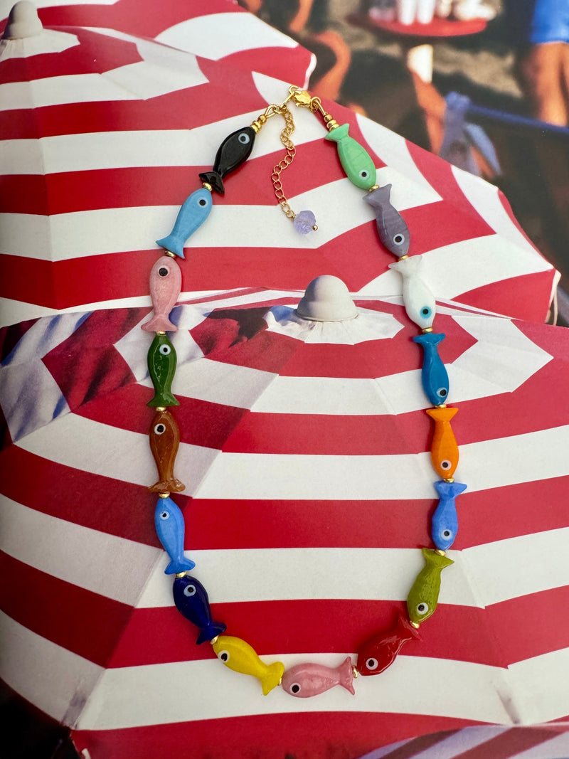 Bougainvillea Café Cousteau Necklace