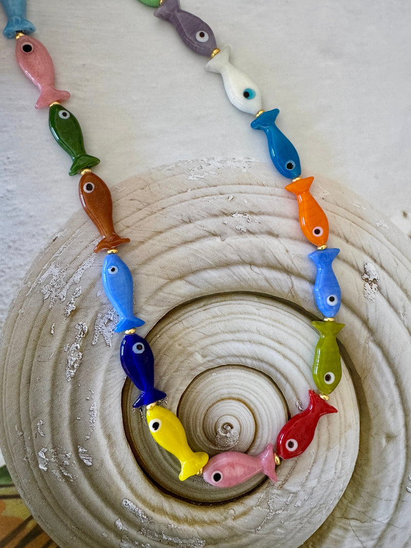 Bougainvillea Café Cousteau Necklace