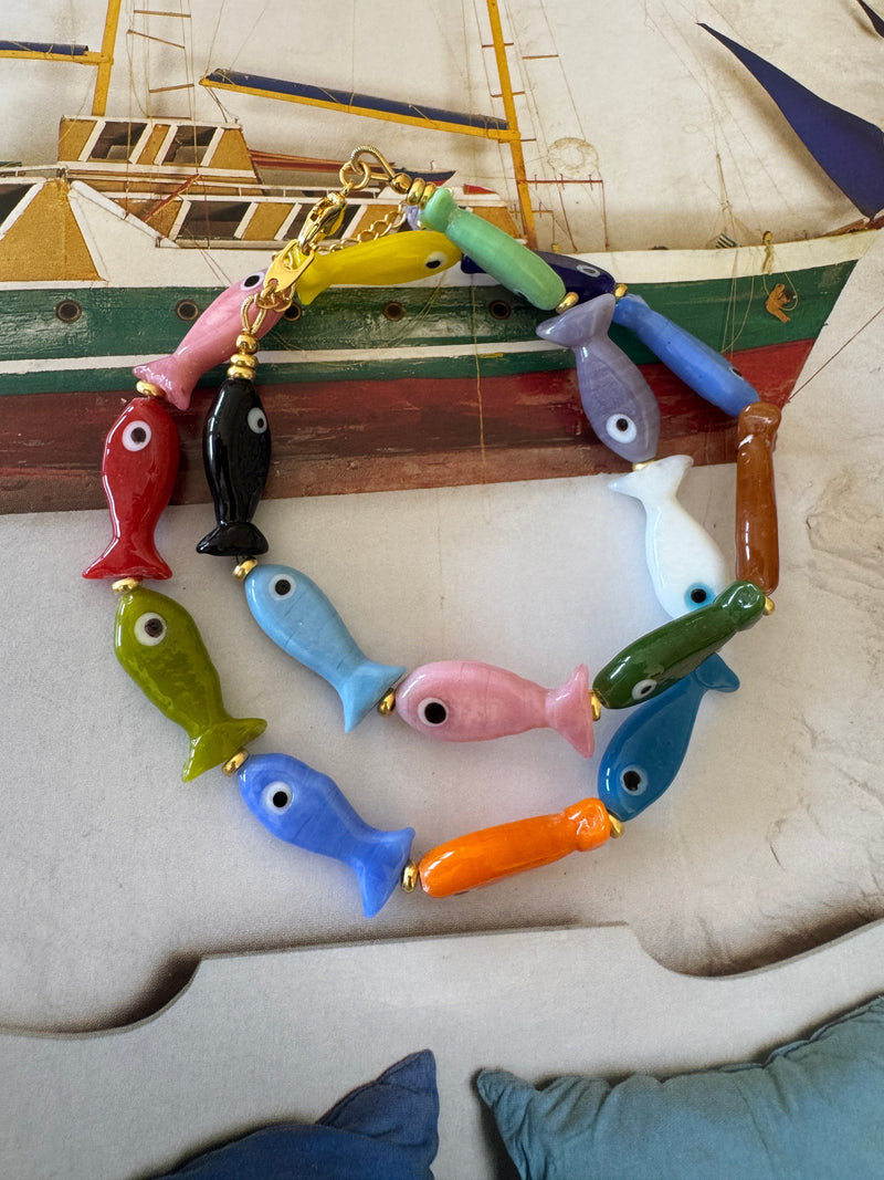 Bougainvillea Café Cousteau Necklace