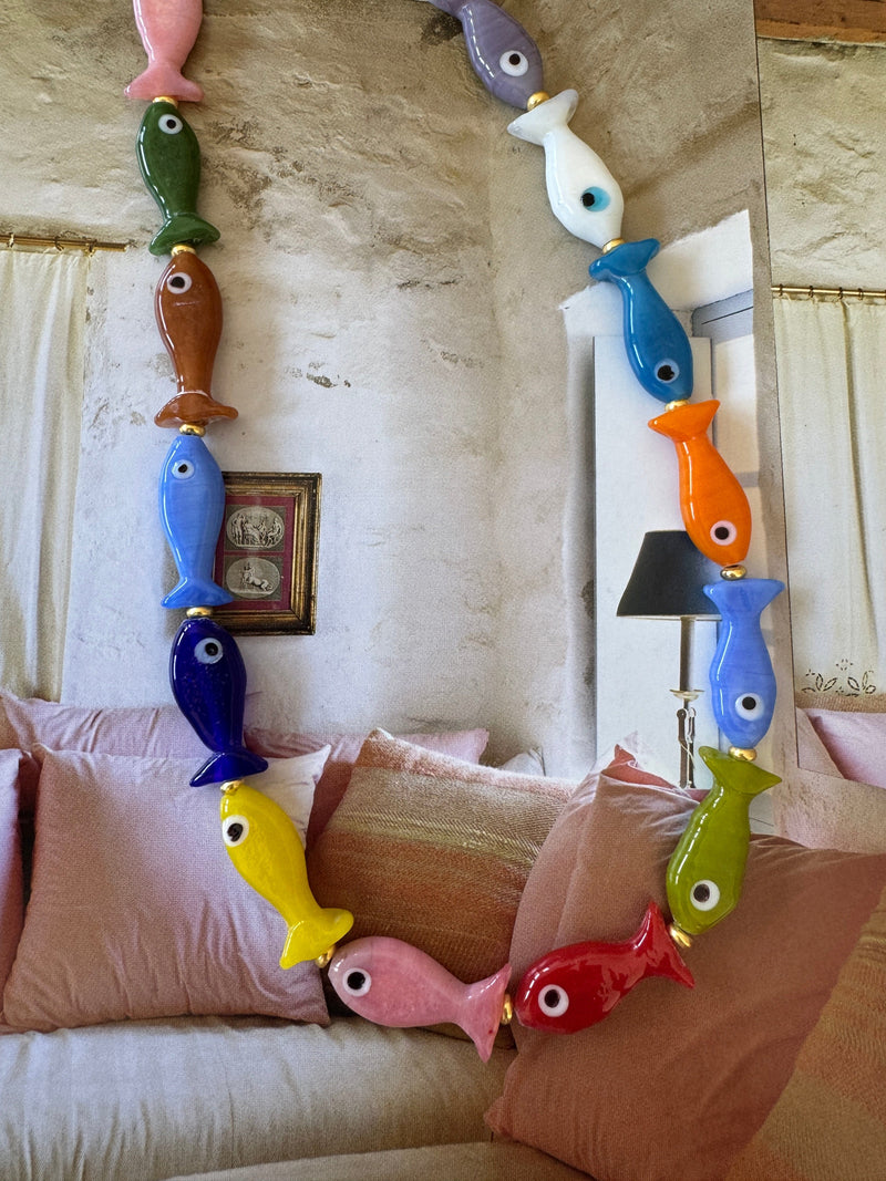 Bougainvillea Café Cousteau Necklace