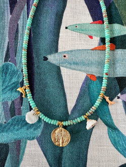 Bougainvillea Café Delfino Necklace