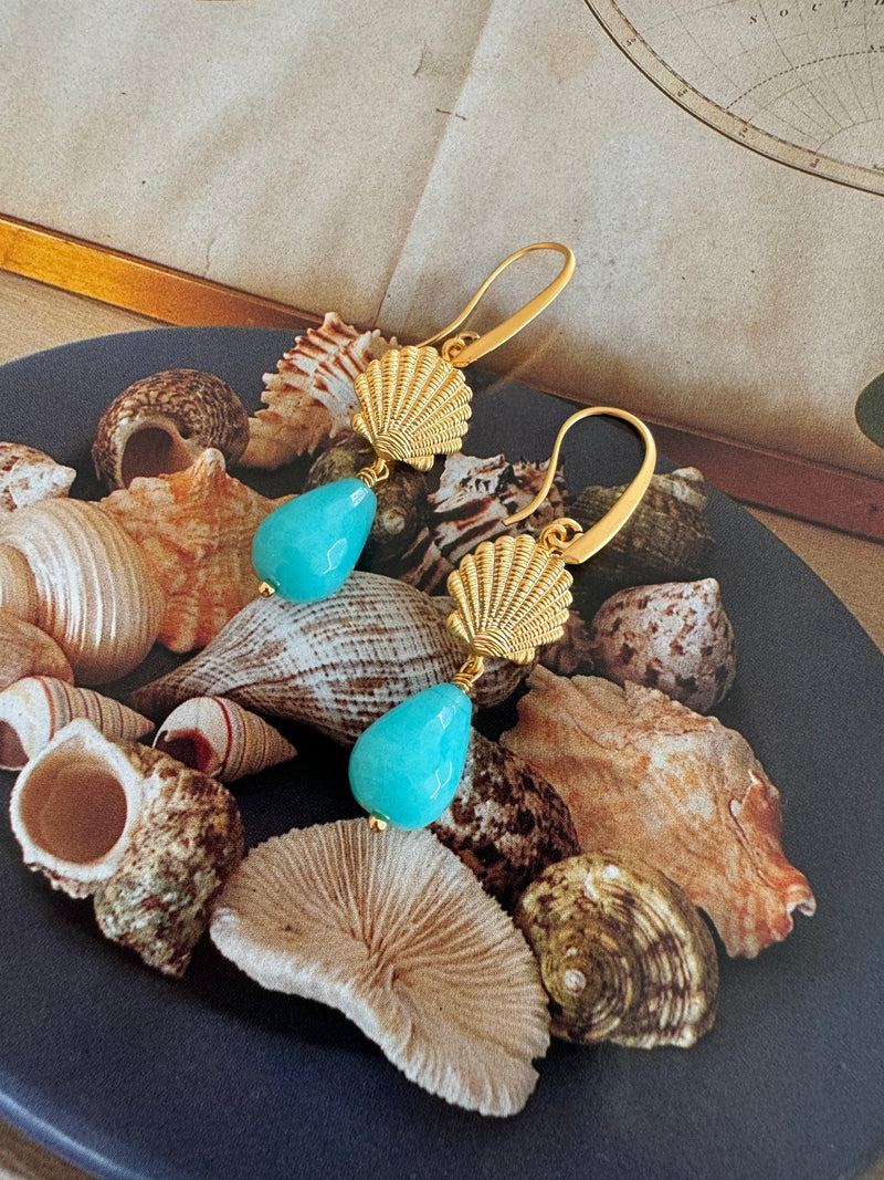 Bougainvillea Café Equatore Earrings