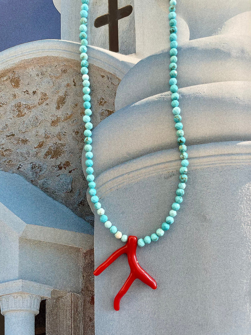 Bougainvillea Café Filicudi Necklace