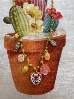 Bougainvillea Café Gemma Necklace
