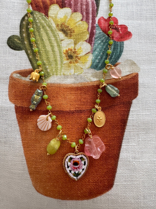 Bougainvillea Café Gemma Necklace