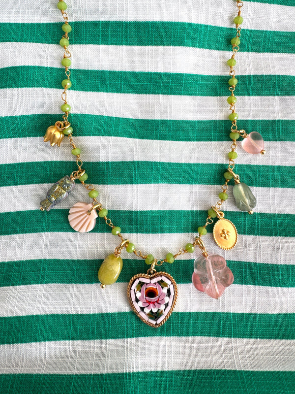 Bougainvillea Café Gemma Necklace