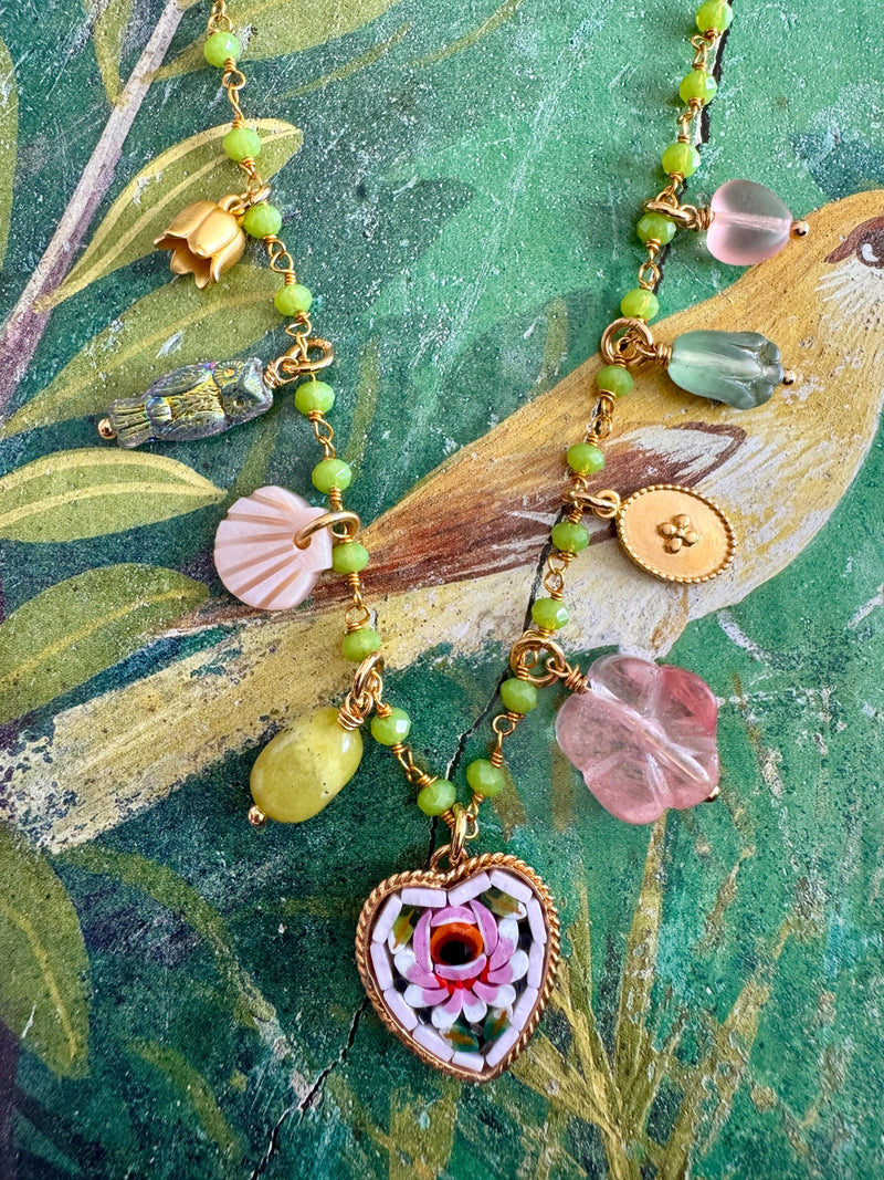 Bougainvillea Café Gemma Necklace