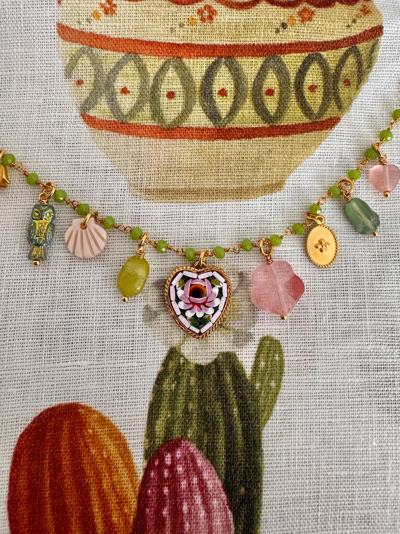 Bougainvillea Café Gemma Necklace