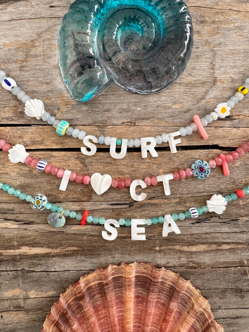 Bougainvillea Café I Love Cape Town Necklace
