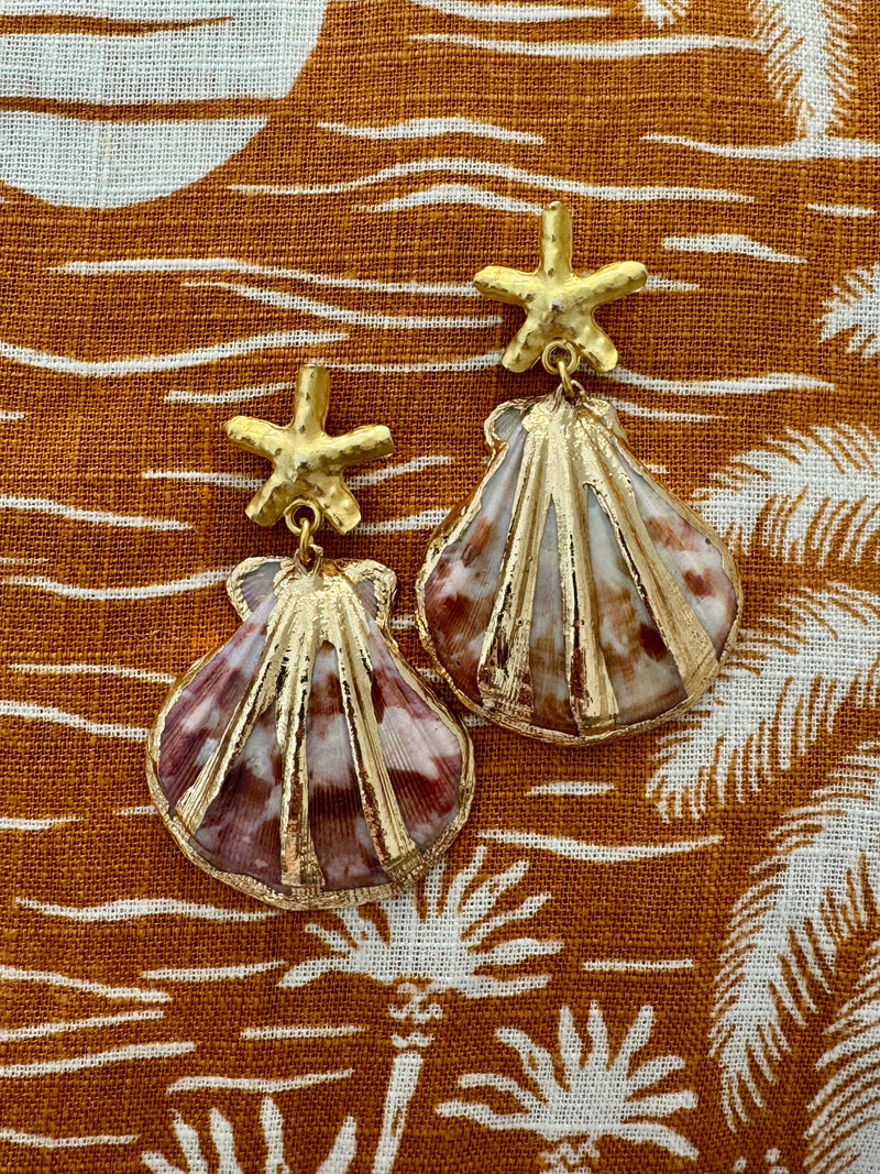 Bougainvillea Café Ilha Bela Earrings