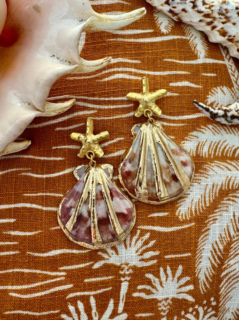 Bougainvillea Café Ilha Bela Earrings