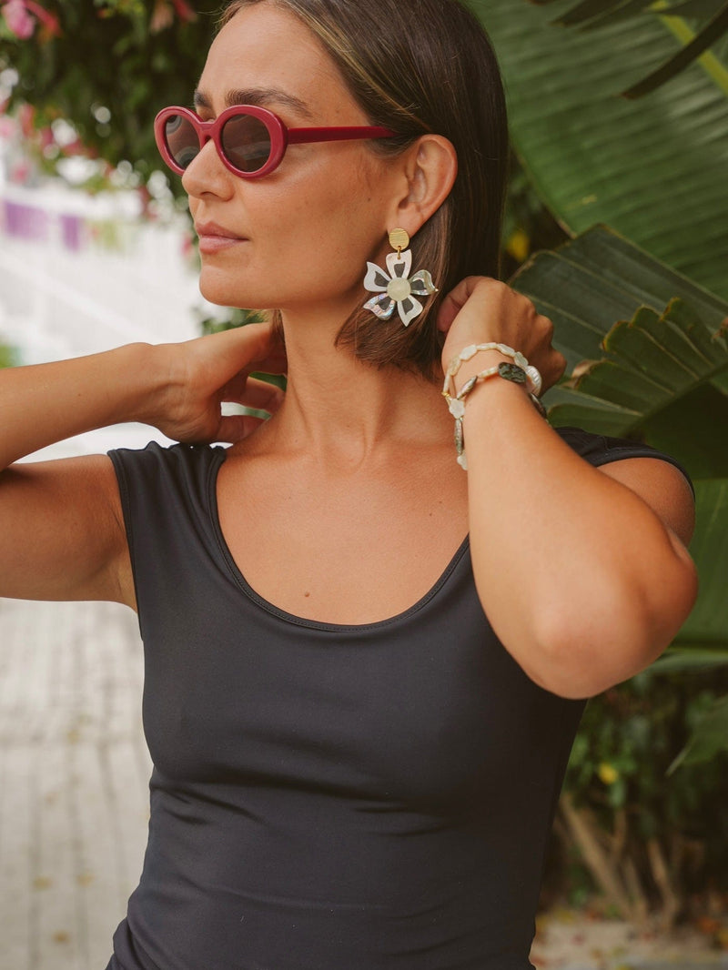 Bougainvillea Café Ipanema Earrings