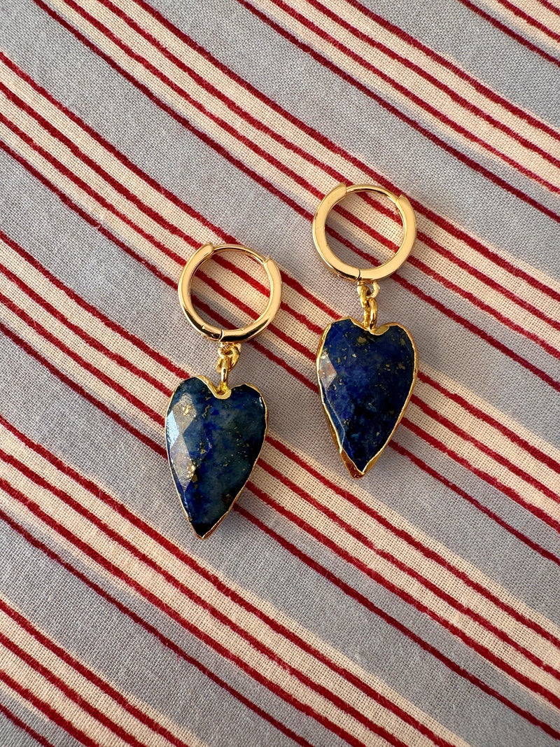 Bougainvillea Café Joia Earrings in Lapis