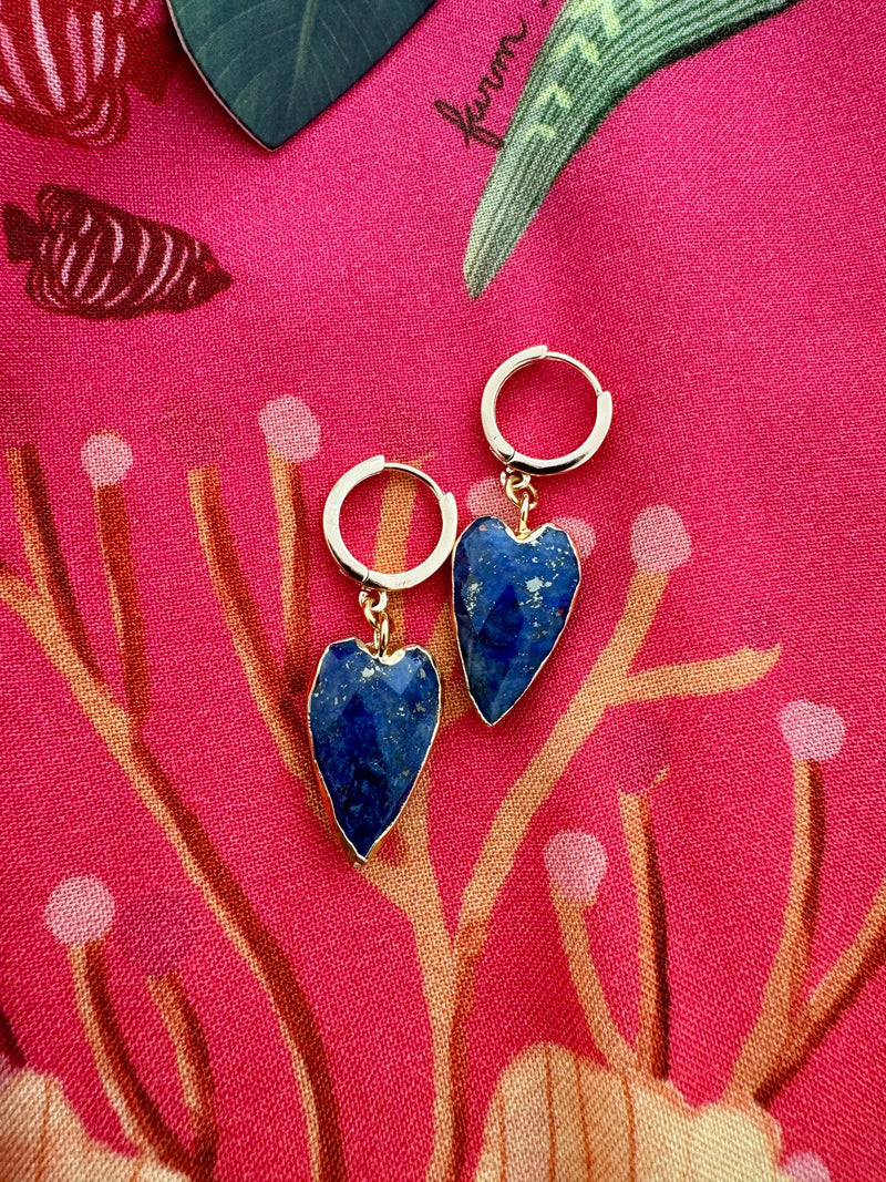 Bougainvillea Café Joia Earrings in Lapis