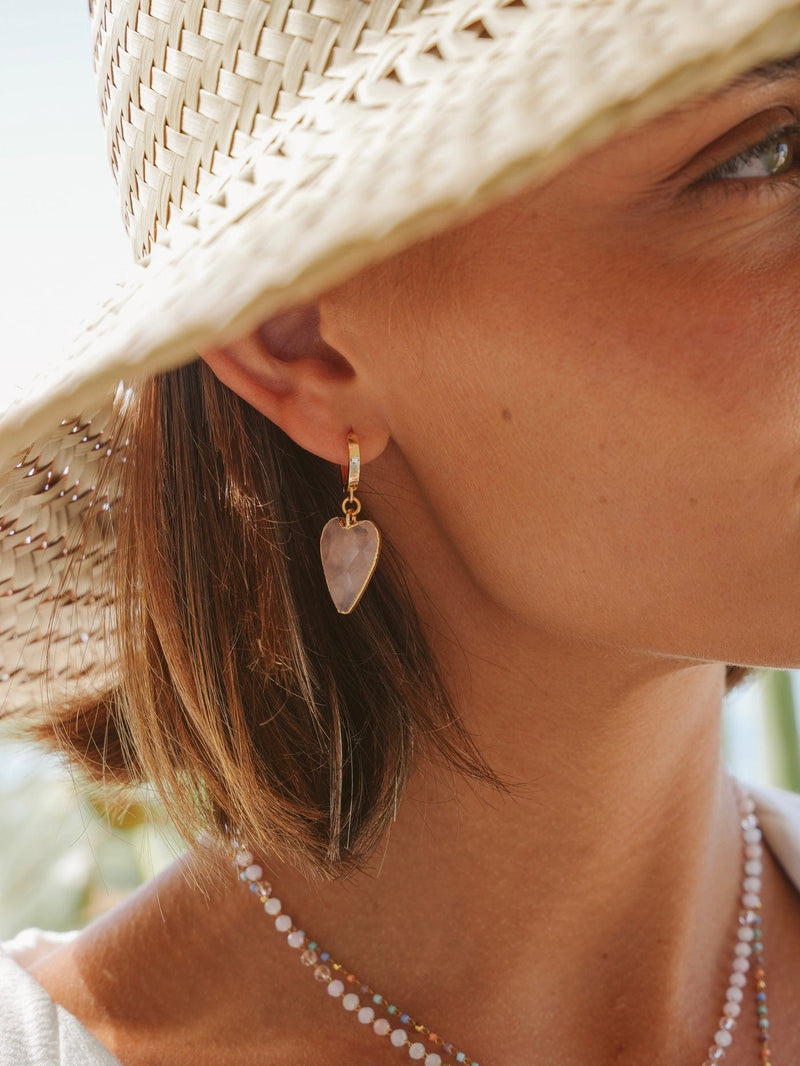 Bougainvillea Café Joia Earrings in Rosa