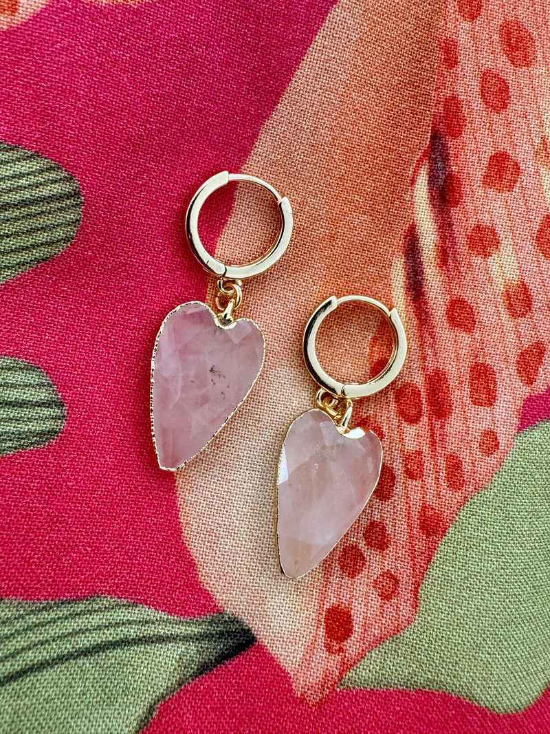 Bougainvillea Café Joia Earrings in Rosa