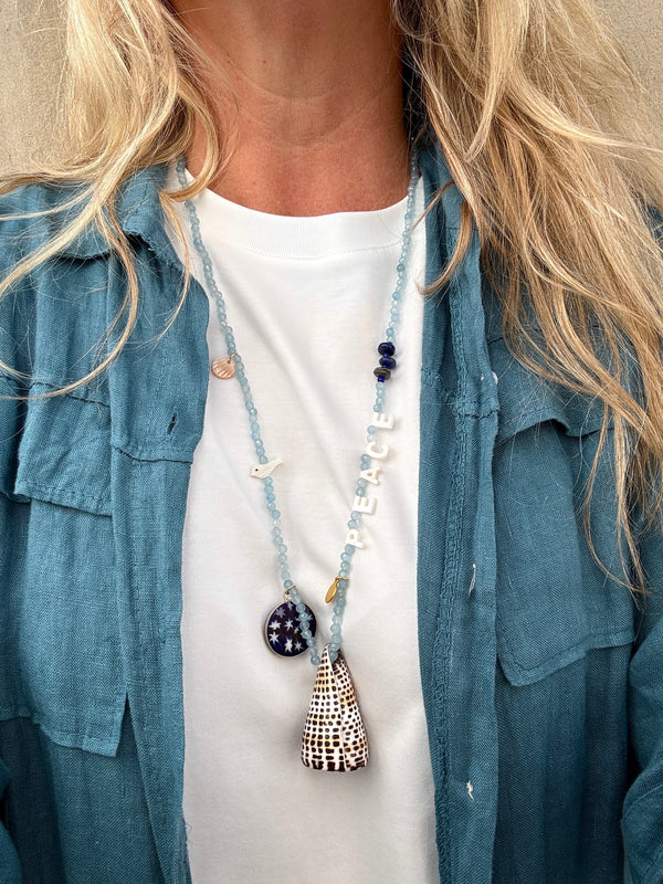 Bougainvillea Café Journey Necklace