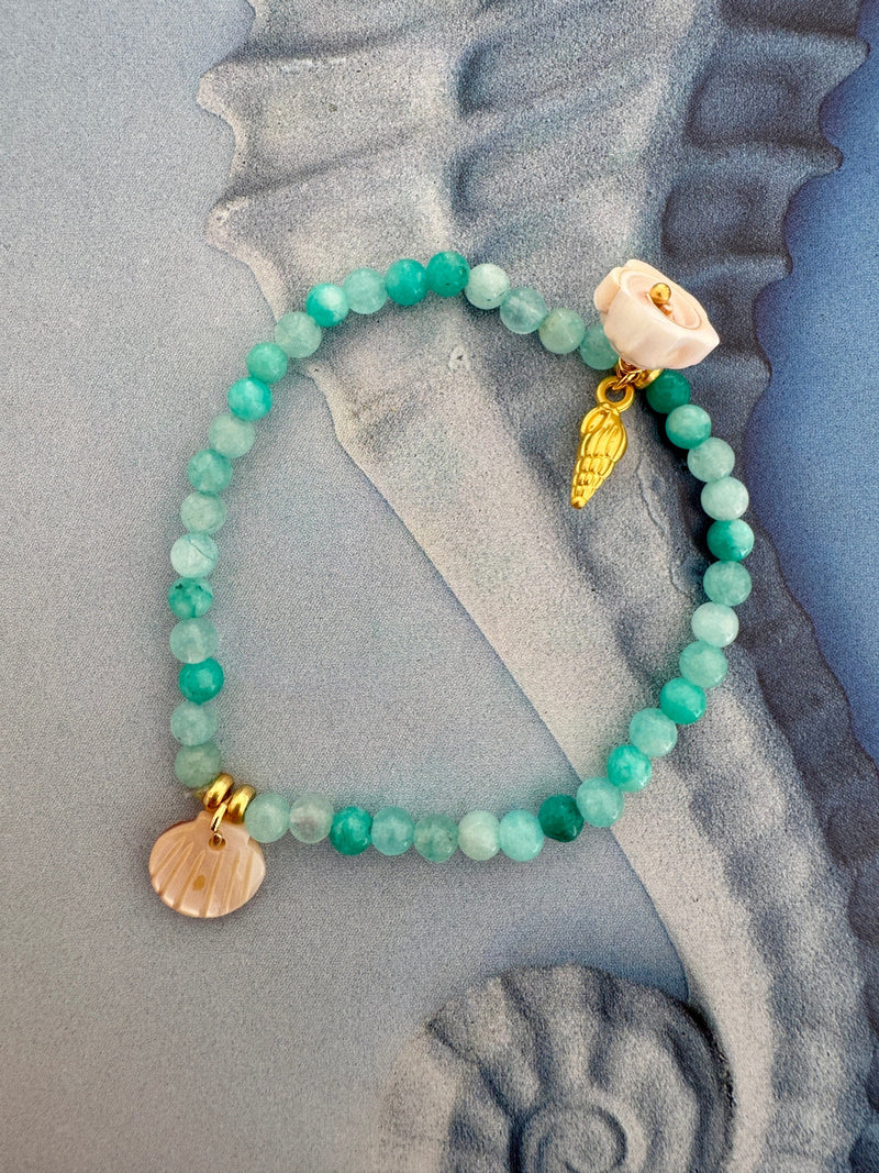Bougainvillea Café Lulu Bracelet in Aqua