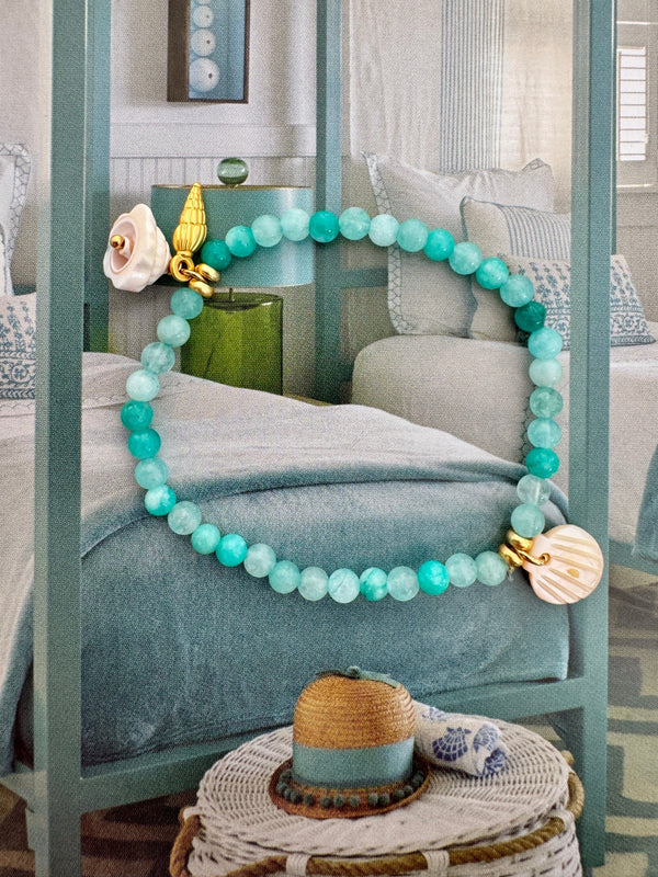 Bougainvillea Café Lulu Bracelet in Aqua