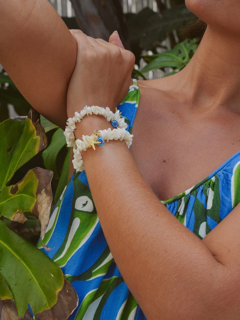 Bougainvillea Café Mar Doce Lar Bracelet