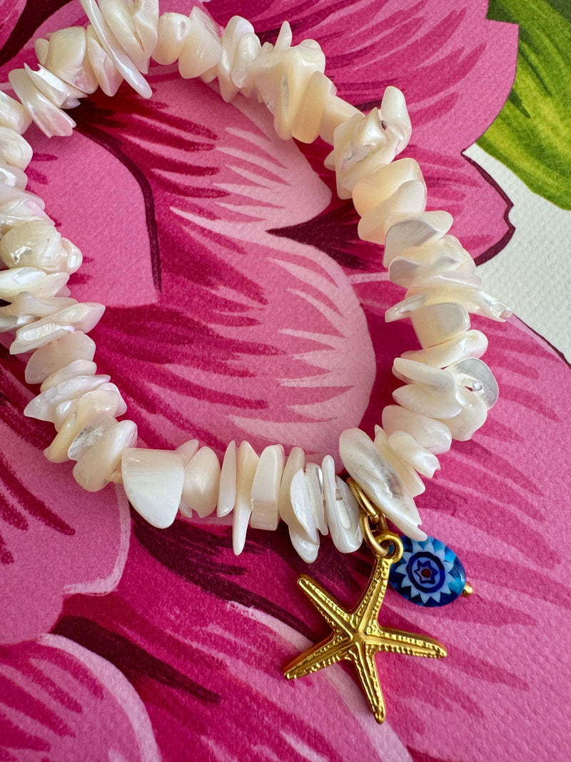 Bougainvillea Café Mar Doce Lar Bracelet