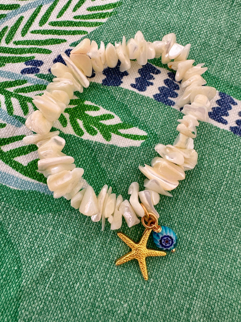 Bougainvillea Café Mar Doce Lar Bracelet