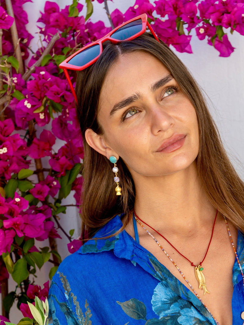 Bougainvillea Café Mare e Sole Earrings