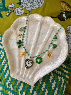 Bougainvillea Café Natureza Necklace
