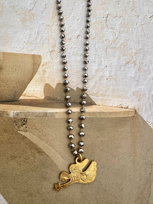 Bougainvillea Café Pace e Amore Necklace
