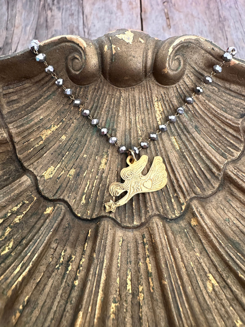 Bougainvillea Café Pace e Amore Necklace