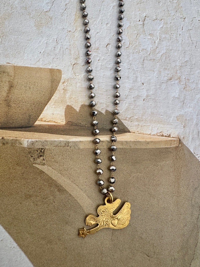 Bougainvillea Café Pace e Amore Necklace