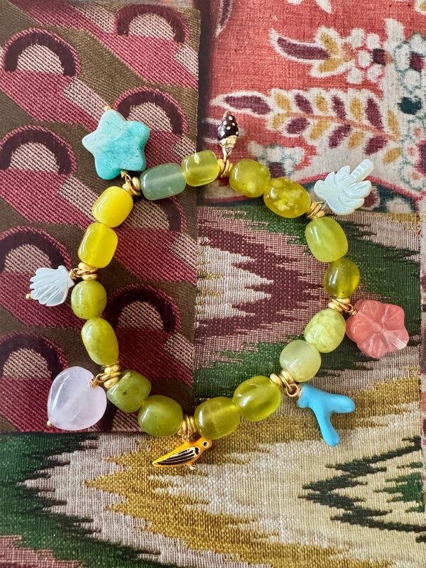 Bougainvillea Café Palladio Bracelet